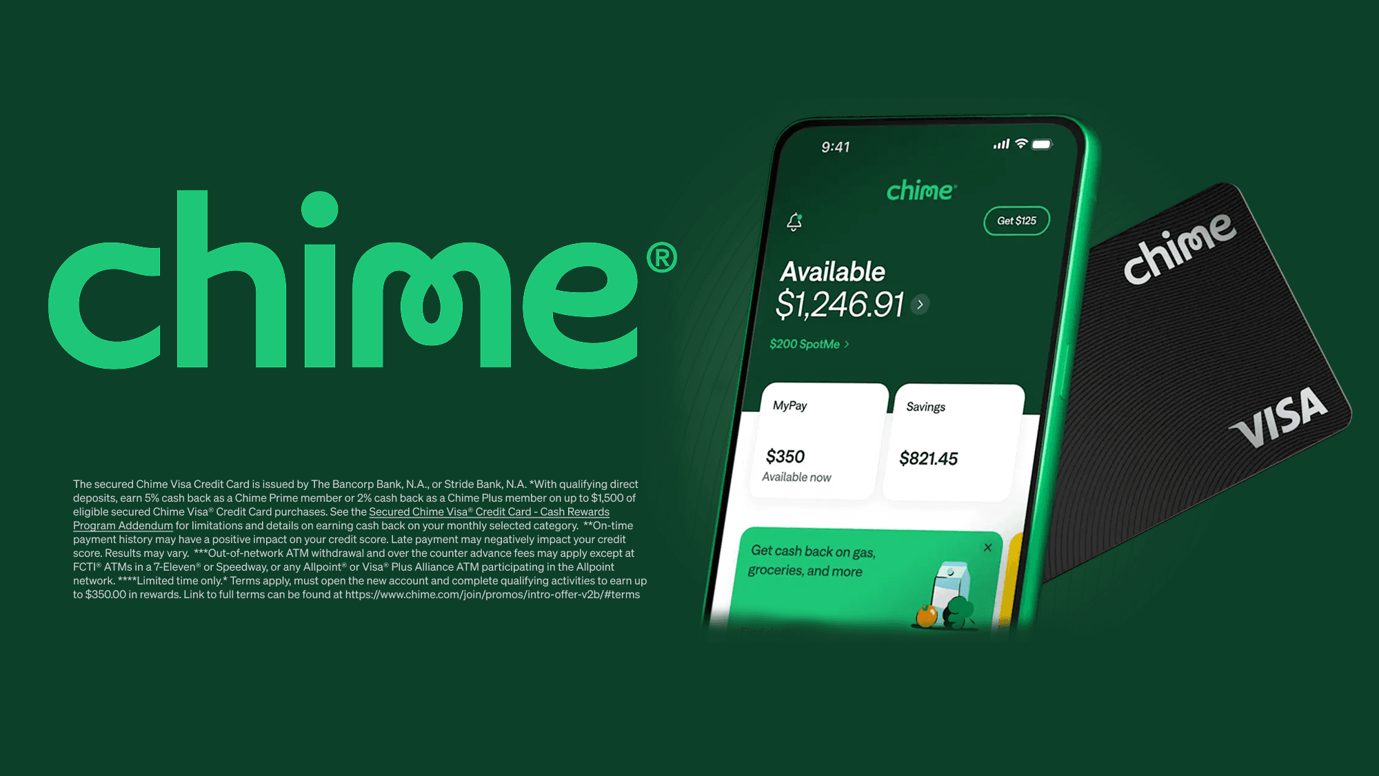 Chime Card™ offer