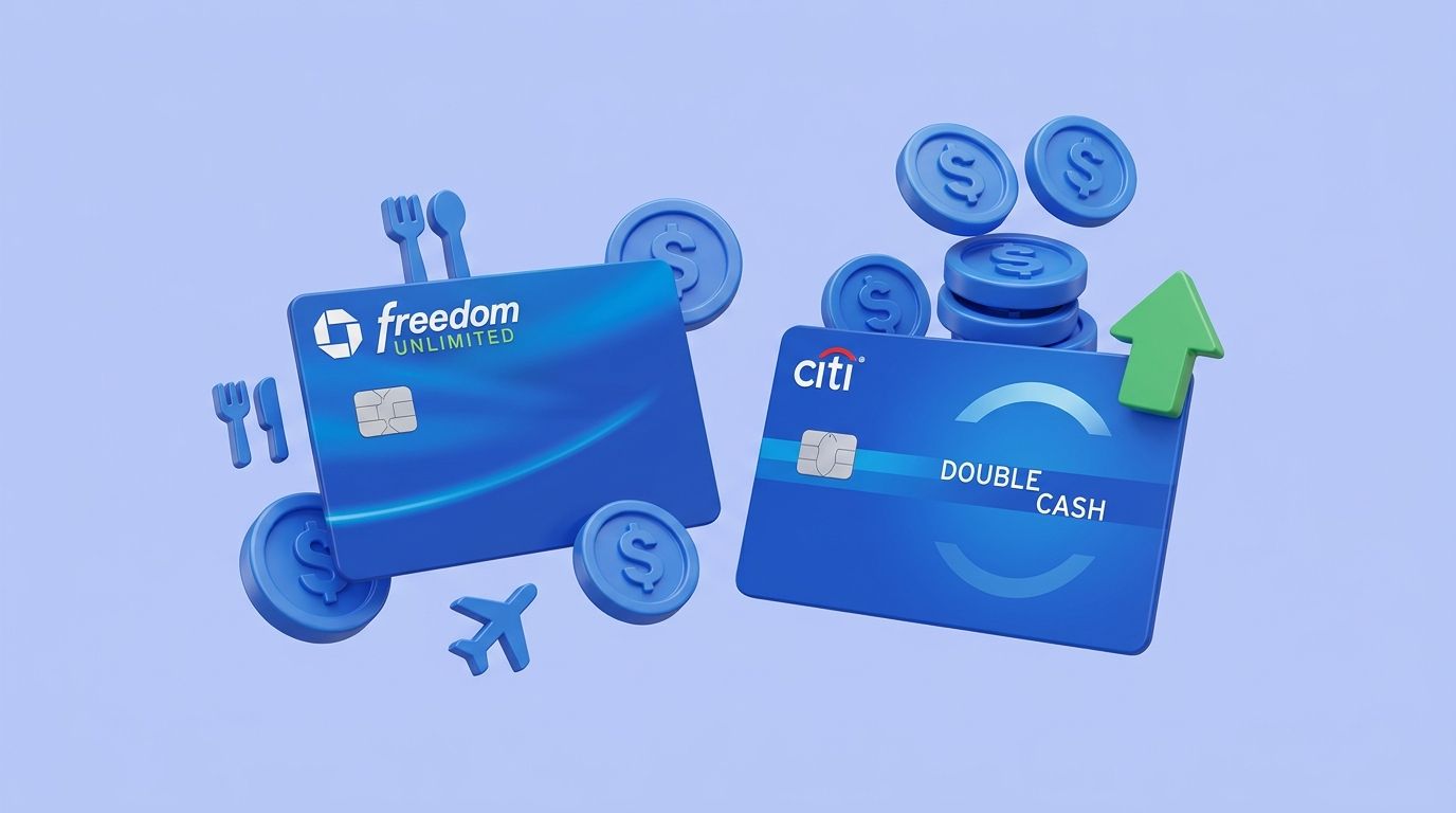 Hero image for: Chase Freedom Unlimited vs Citi Double Cash: Which Wins in 2026?