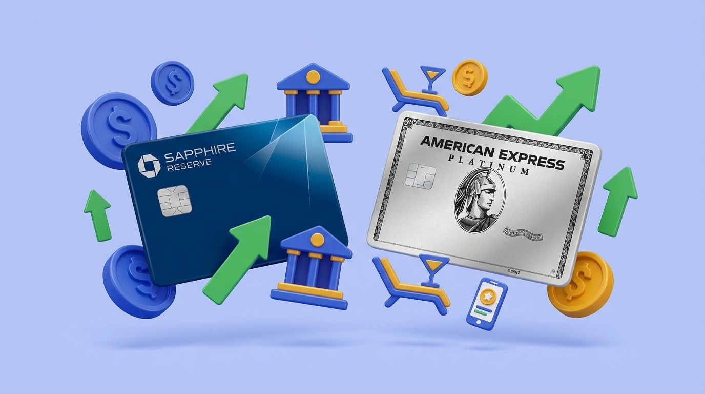Hero image for: Chase Sapphire Reserve vs Amex Platinum: Premium Showdown