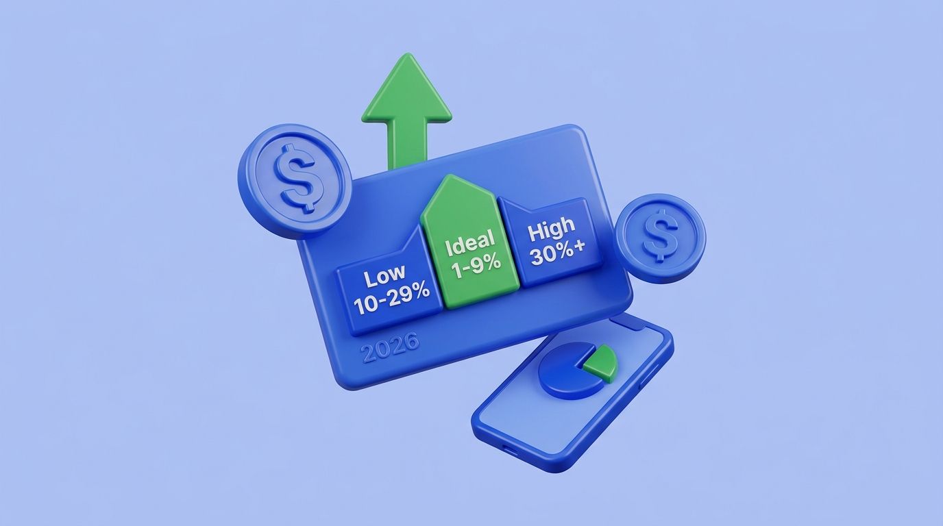 Hero image for: Credit Card Utilization Chart: 2026 Ranges and Impact