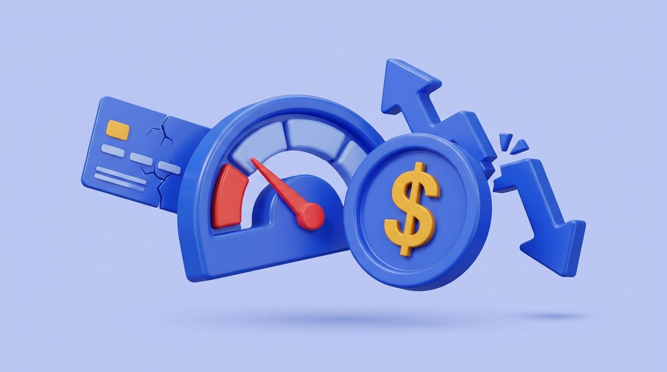Hero image for: Credit Score Dropped 100 Points — What Happened?