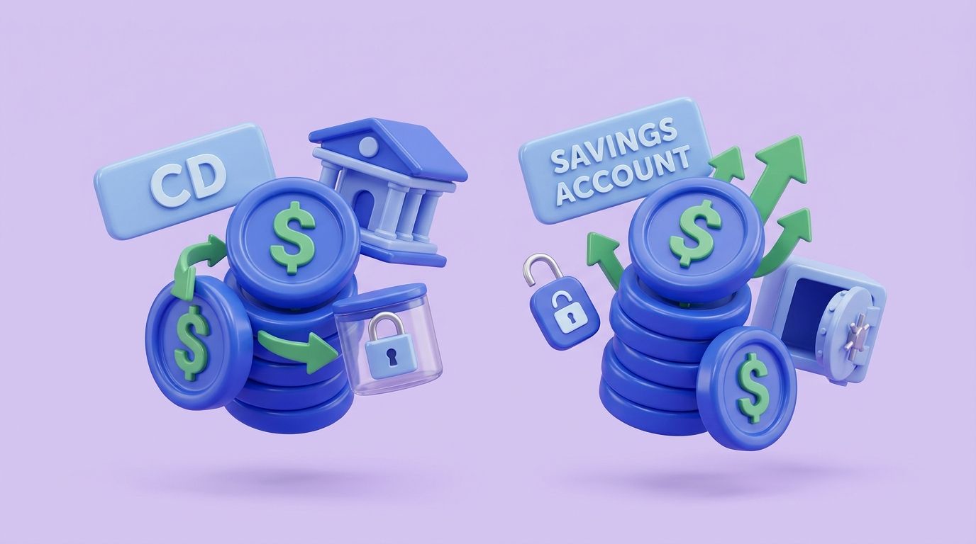 Hero image for: How Is a CD Different From a Savings Account? A Guide