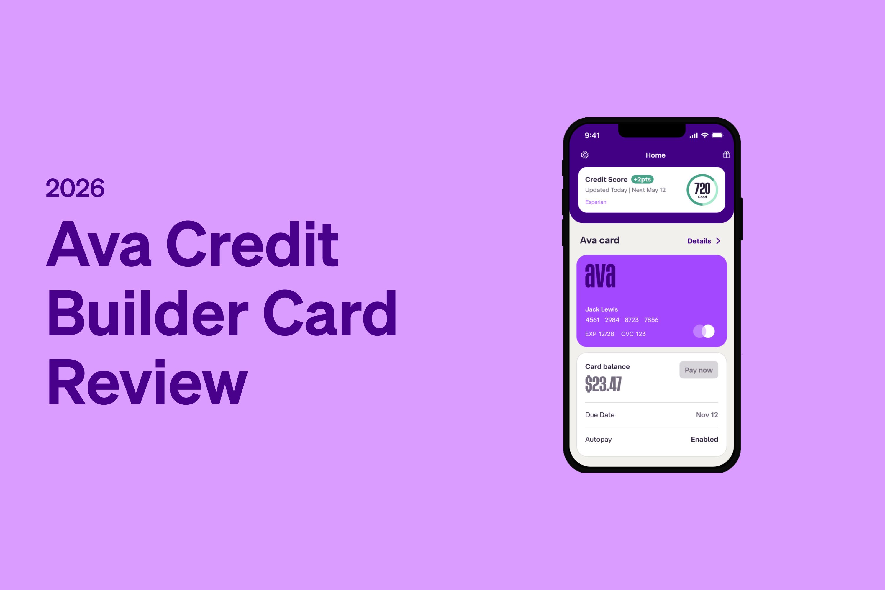 Ava Credit Card Builder Review (2026)